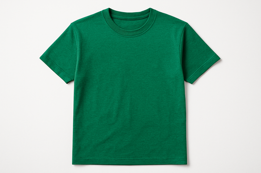 green t shirt