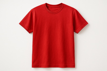 red t shirt